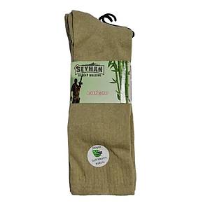 Askeri �orap Haki Renk Diki�siz (2 �ift)