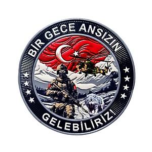 BAYRAK ASKER  PE� , B�R GECE ANSIZIN GELEB�L�R�Z - Arma - TPU Patch