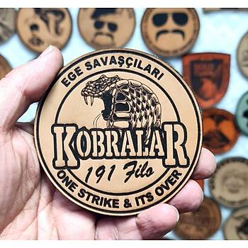 191 FLO EGE SAVAILARI  Deri PE - Arma - Askeri Patch