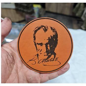 ATATRK Deri PE - Arma - Askeri Patch