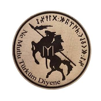 KAYI BOYU NE MUTLU TRKM DYENE - Deri PE - Arma - Askeri Patch