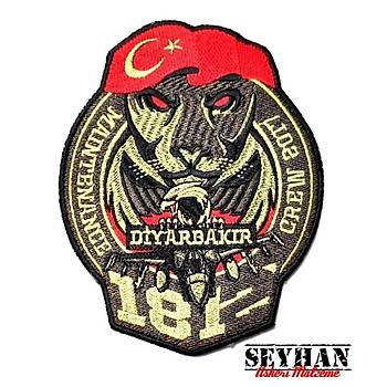 DYARBAKIR 181 - 182 FLO PE - Arma - Askeri Patch