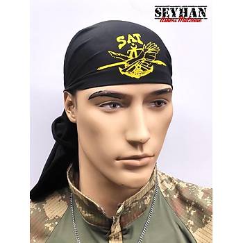 SAT Komandosu Siyah Bandana