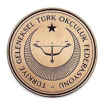 GELENEKSEL TRK OKULUK FEDERASYONU Deri PE - Arma - Askeri Patch