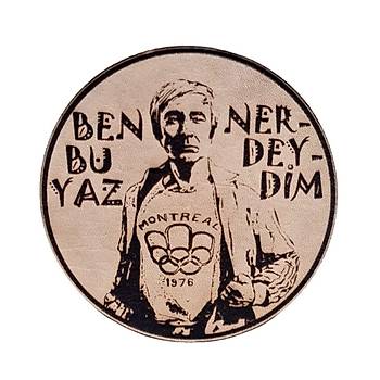 Ben Bu Yaz Nerdeydim Badi Ekrem Deri PE - Arma - Askeri Patch