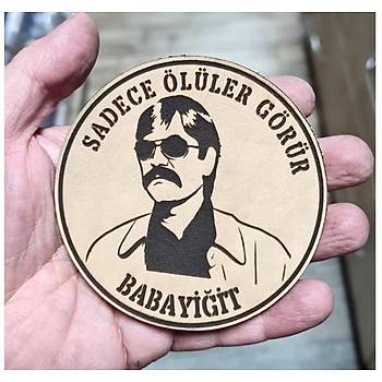 SADECE LLER GRR BABAYT Deri PE - Arma - Askeri Patch