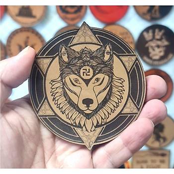 aman Kurt - Deri Pe - Arma - Leather Patch