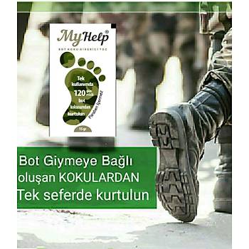 My Help Bot Koku Giderici Toz 1 Kutu 70 Adet Tek Kullanmda 120 Gn Etkili