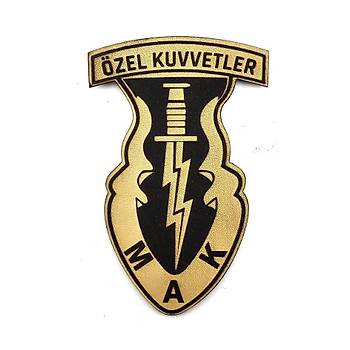 zel Kuvvetler MAK Deri PE- Arma - Patch