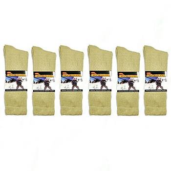 Askeri Kışlık Havlu Çorap Nano Yeşil (6 ÇİFT)