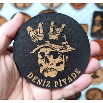 Deniz Piyade Deri PE  -Arma - Leather Patch