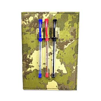 Askeri Yeni Kamuflaj Defter A5 (14,5x20 Cm) 120 Sayfa Kalemlikli