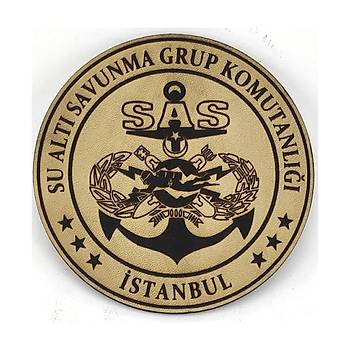 SAS Deri PE  SU ALTI SAVUNMA GRUP KOMUTANLII- Arma - Patch