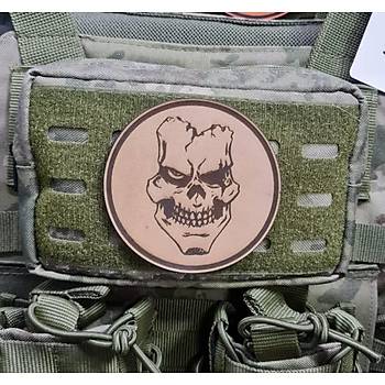 KURU KAFA NO:2 - Deri PE - Arma - Askeri Patch