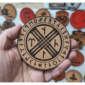 TENGR - Deri Pe - Arma - Trk Mitolojisi - Leather Patch