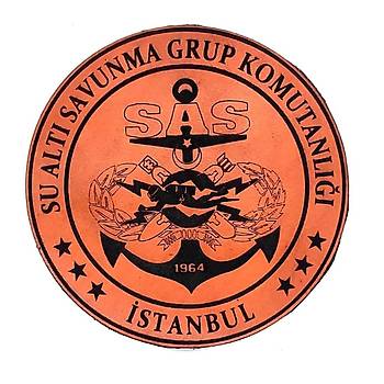 SAS Deri PE  SU ALTI SAVUNMA GRUP KOMUTANLII- Arma - Patch