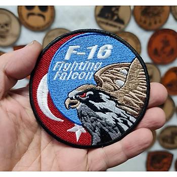 F16 Fighting Falcon Askeri Patch Yama Havacý Peç- PEÇ