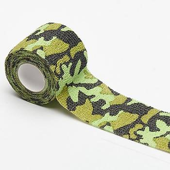 Kamuflaj Bant 5 cm x 4,5 Mt Su Geirmez Elastik Bandaj-No:11