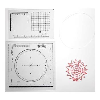 Harita lm Cetvel Seti -Askeri MNKALE SET