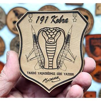 191 FLO TARH YAADIIMIZ GB YAZDIK Deri PE - Arma - Askeri Patch