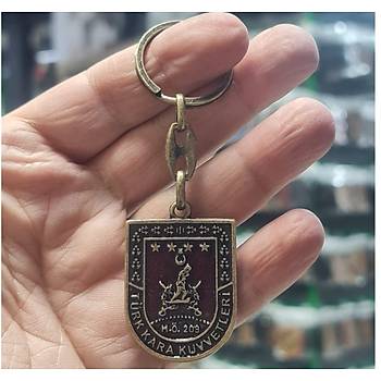 Kara Kuvvetleri Metal Anahtarlk - Eskitme Model 