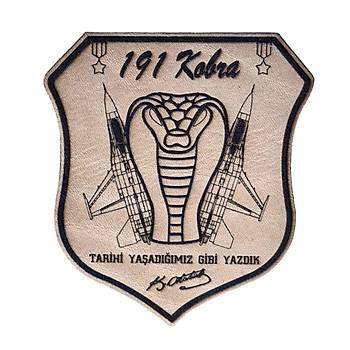 191 FLO TARH YAADIIMIZ GB YAZDIK Deri PE - Arma - Askeri Patch