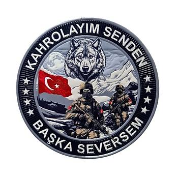 BOZKURT ASKER  PE ,KAHROLAYIM SENDEN BAKA SEVERSEM  - Arma - TPU Patch