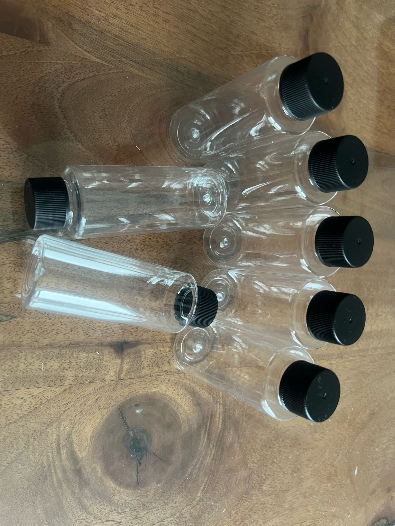 100 ML 10 Adet Sert Plastik Boya Kabı Seti