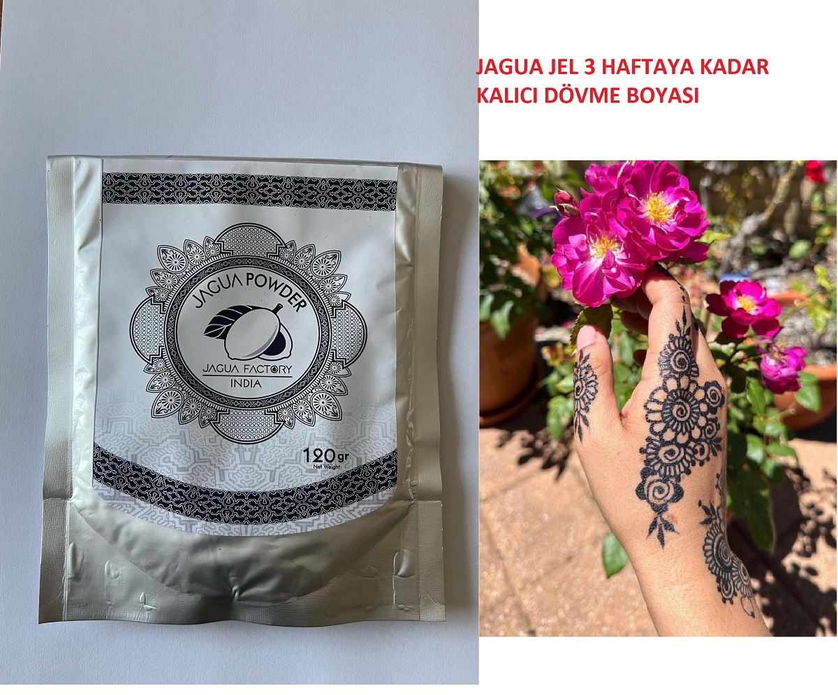 Jagua Jel 2 Hafta Kalıcı Geçici Dövme 10 gram