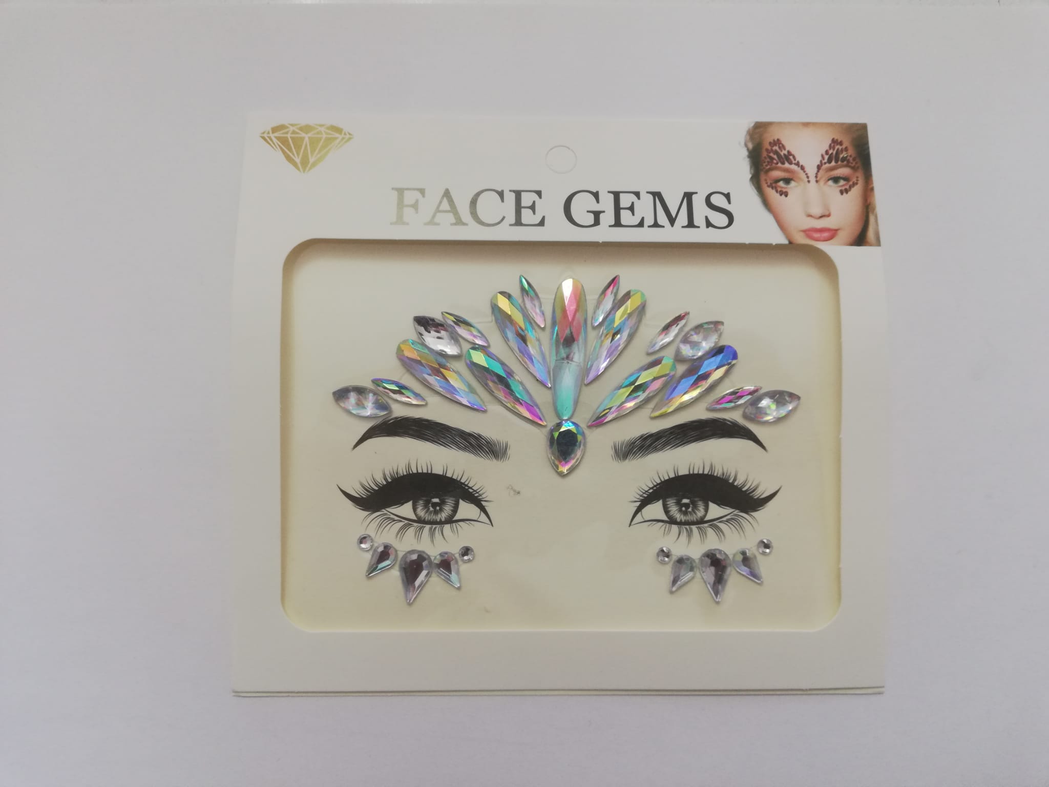 Face Gems Yüz Taşı Model 7