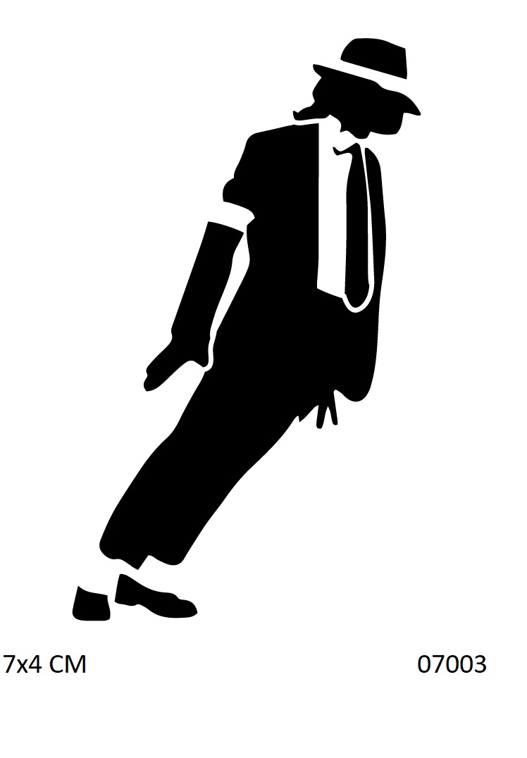 Michael Jackson Dans Geçici Dövme Şablonu