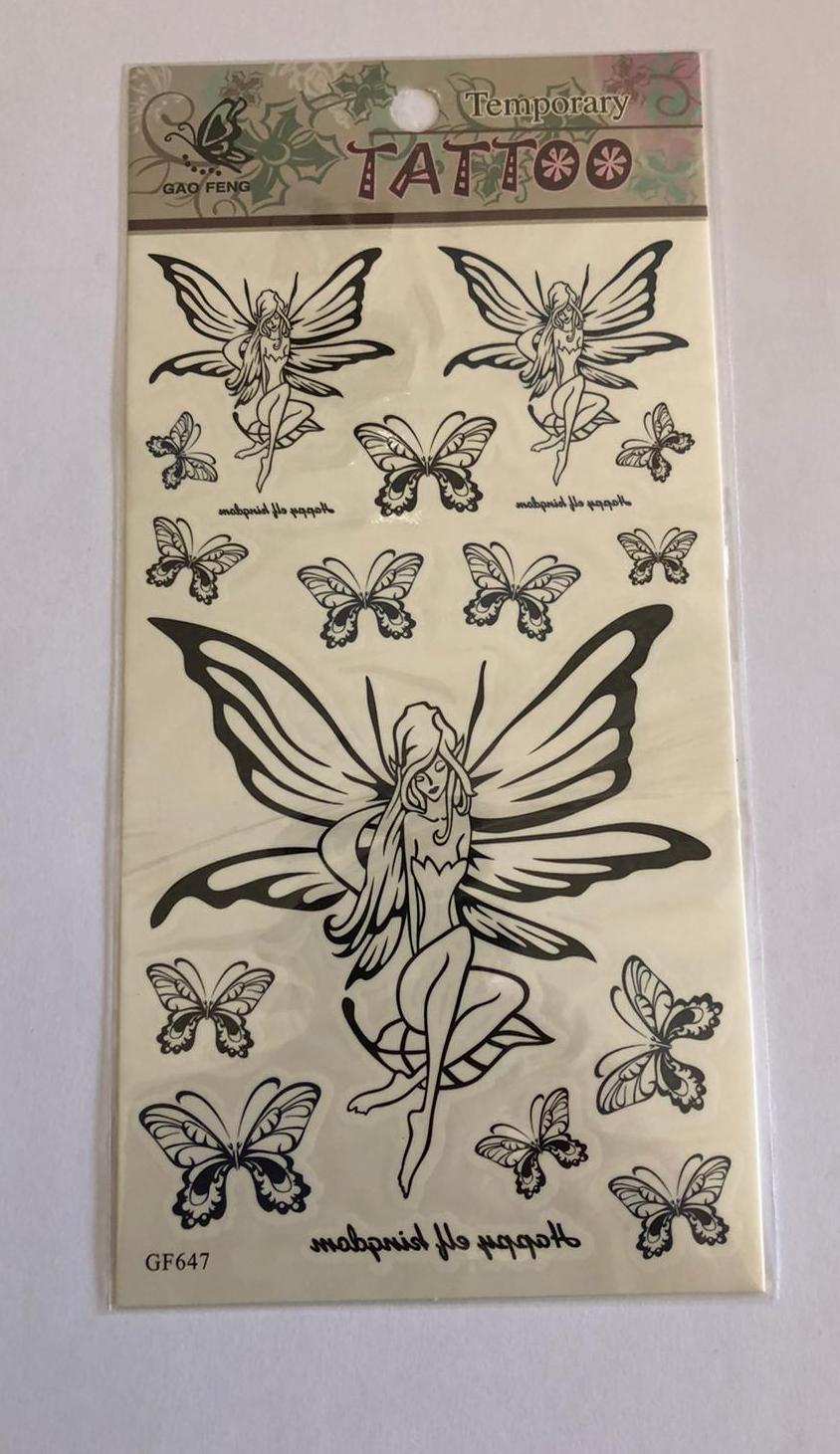 Periler Yapıştırma Sticker Dövme Geçici Dövme Temporary Tattoos