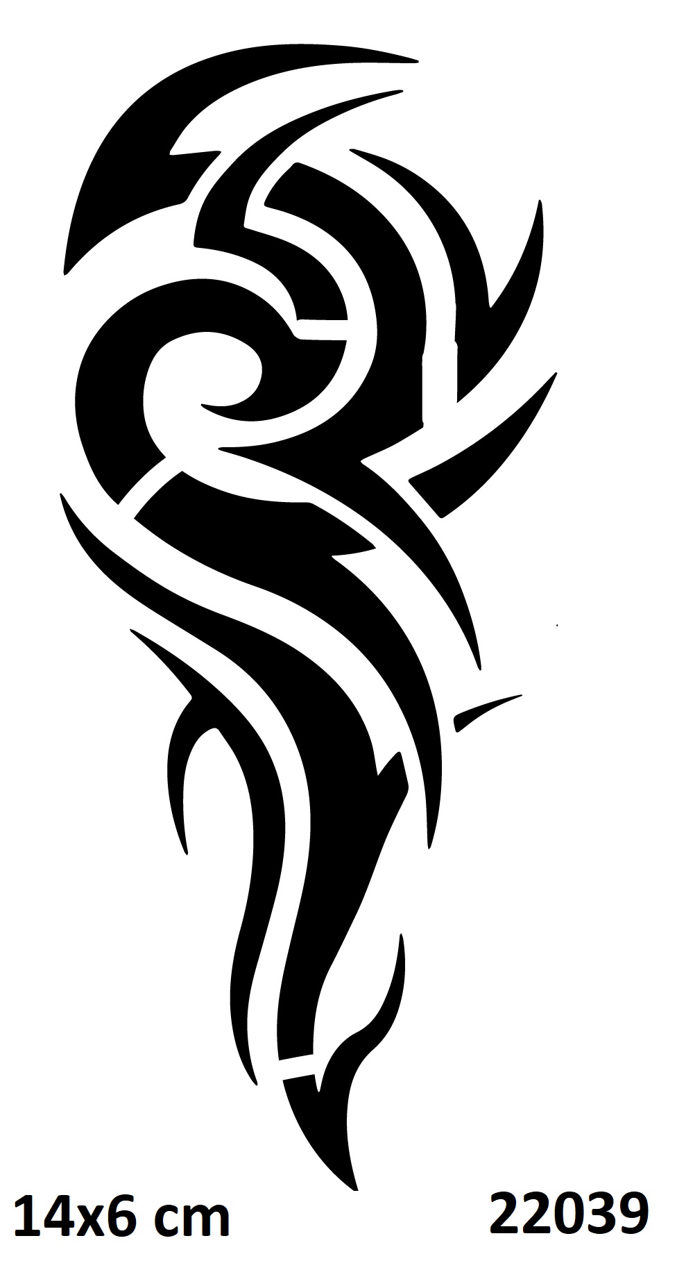 Tribal Kol Dövmesi Geçici Dövme Deseni