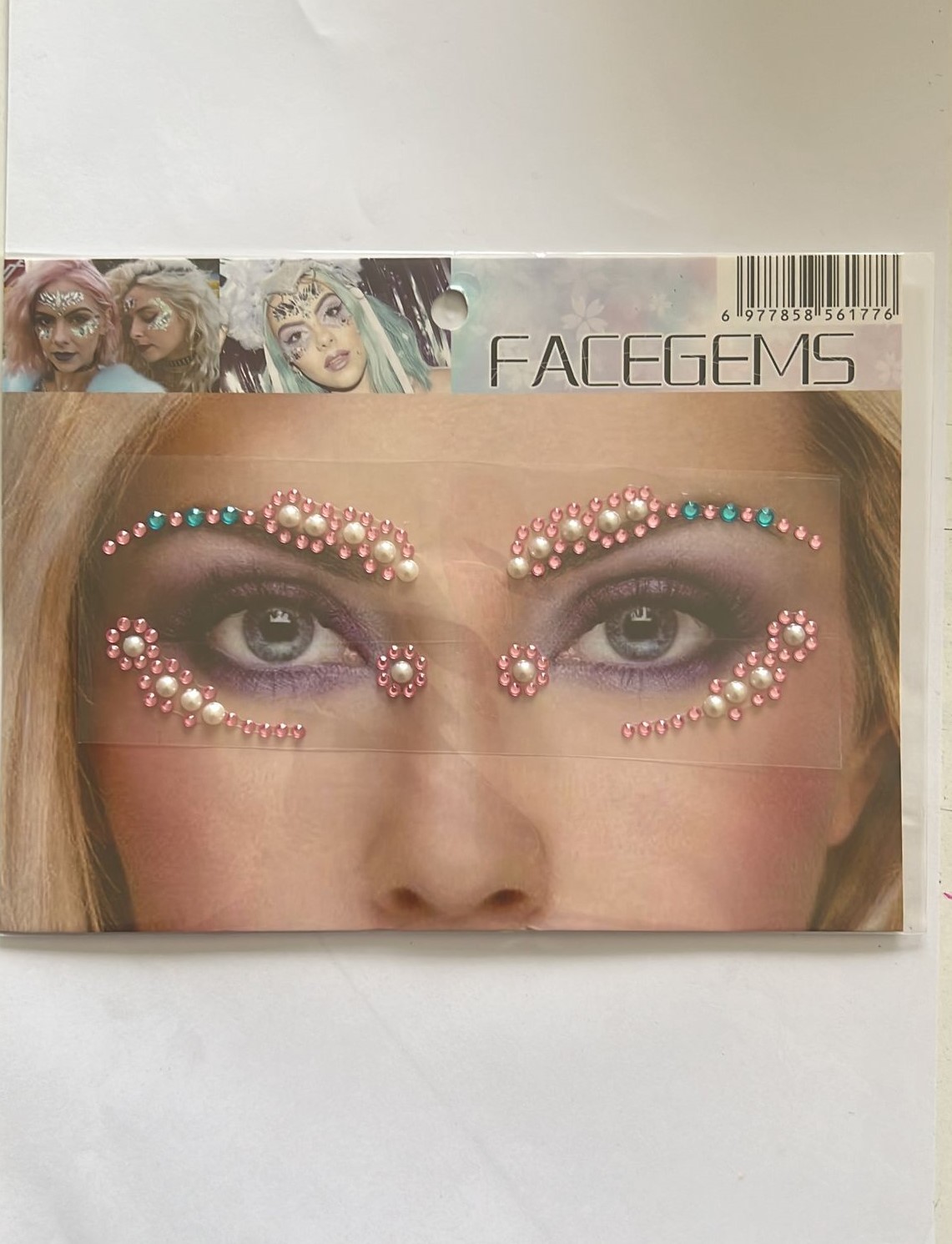 Face Gems Kristal Yüz Taşı Model 26