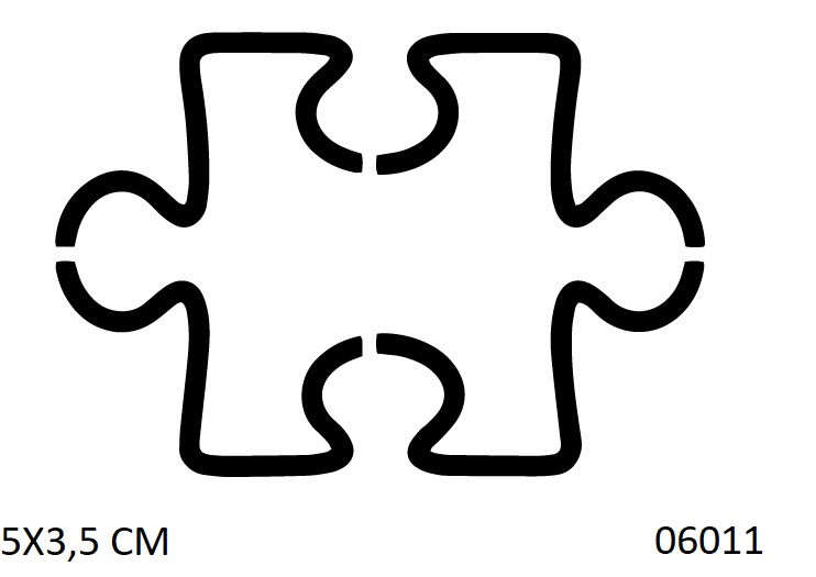 Yapboz Puzzle 1 Geçici Dövme Şablonu