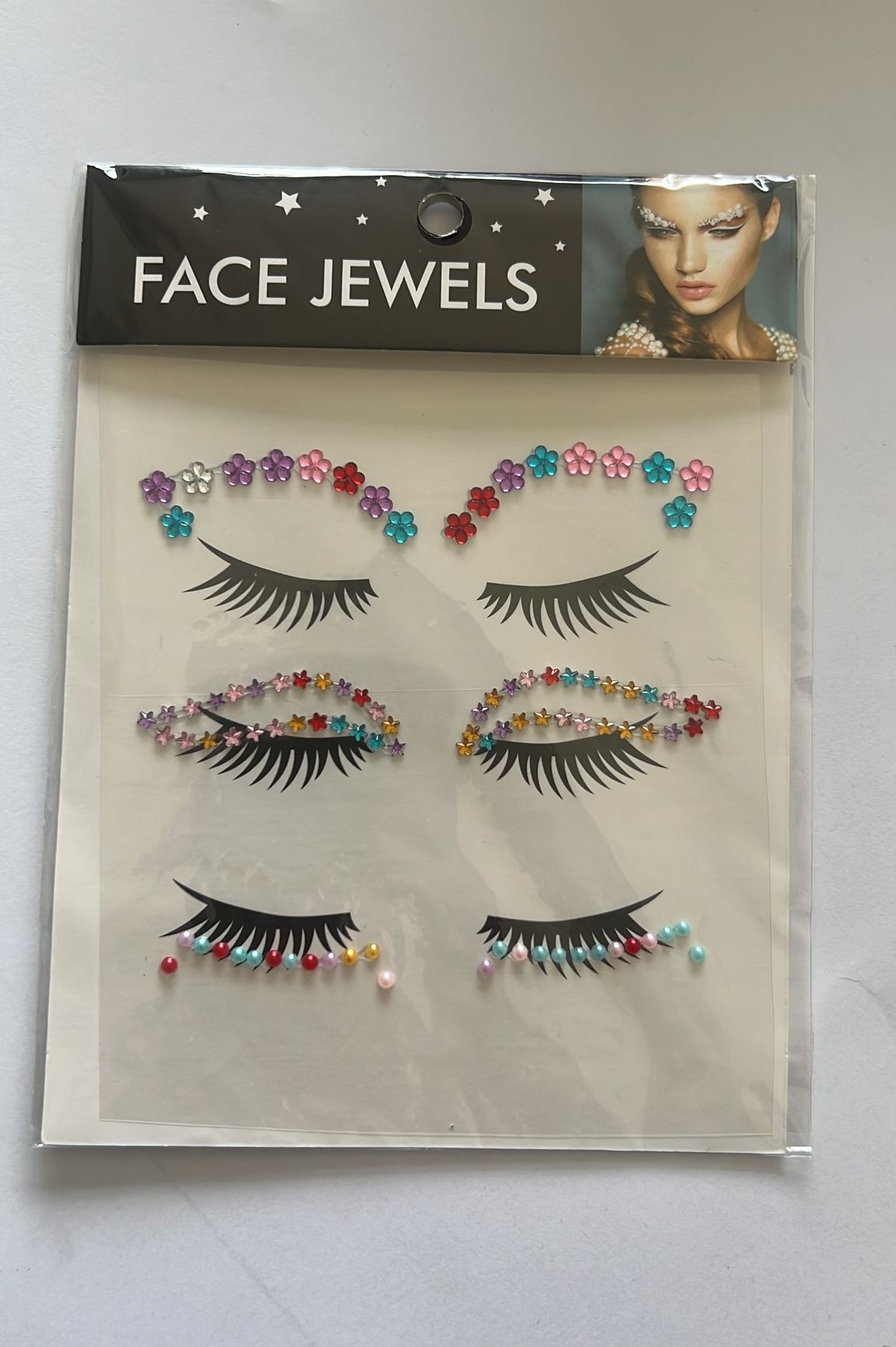 Face Gems Kristal Yüz Taşı Model 24