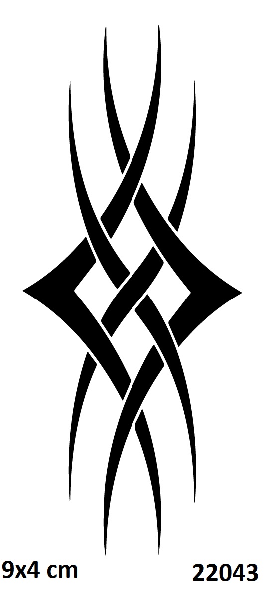 Tribal Geçişler Dövmesi Geçici Dövme Deseni