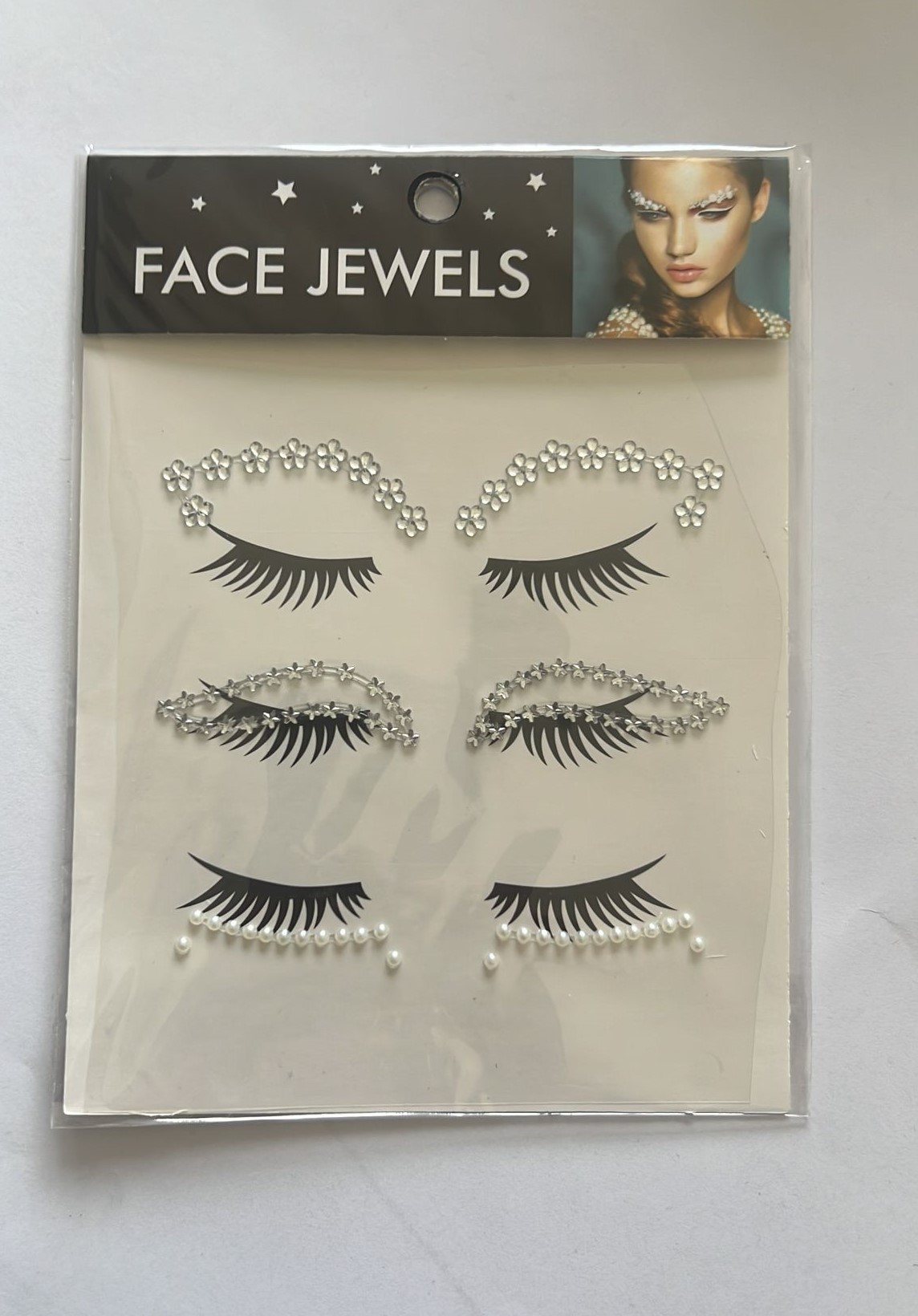Face Gems Kristal Yüz Taşı Model 25