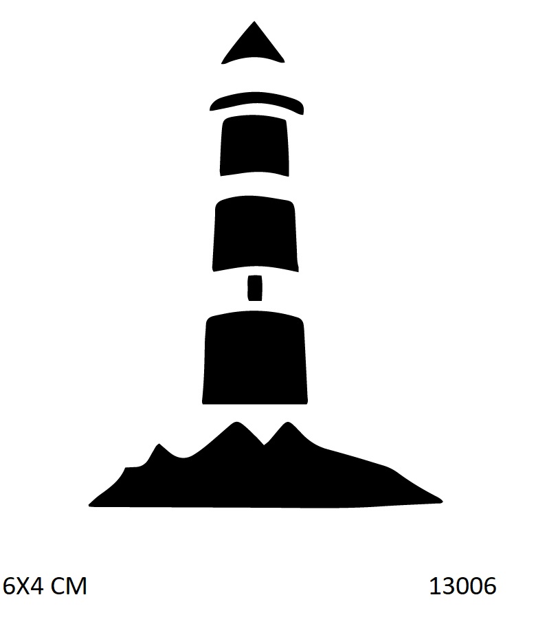 Deniz Feneri Geçici Dövme Şablonu