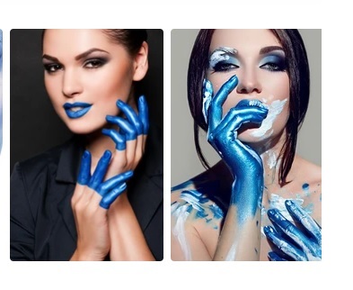 Metalik Mavi 50 ML Konsantre Airbrush Geçici Dövme Boyası Paasche