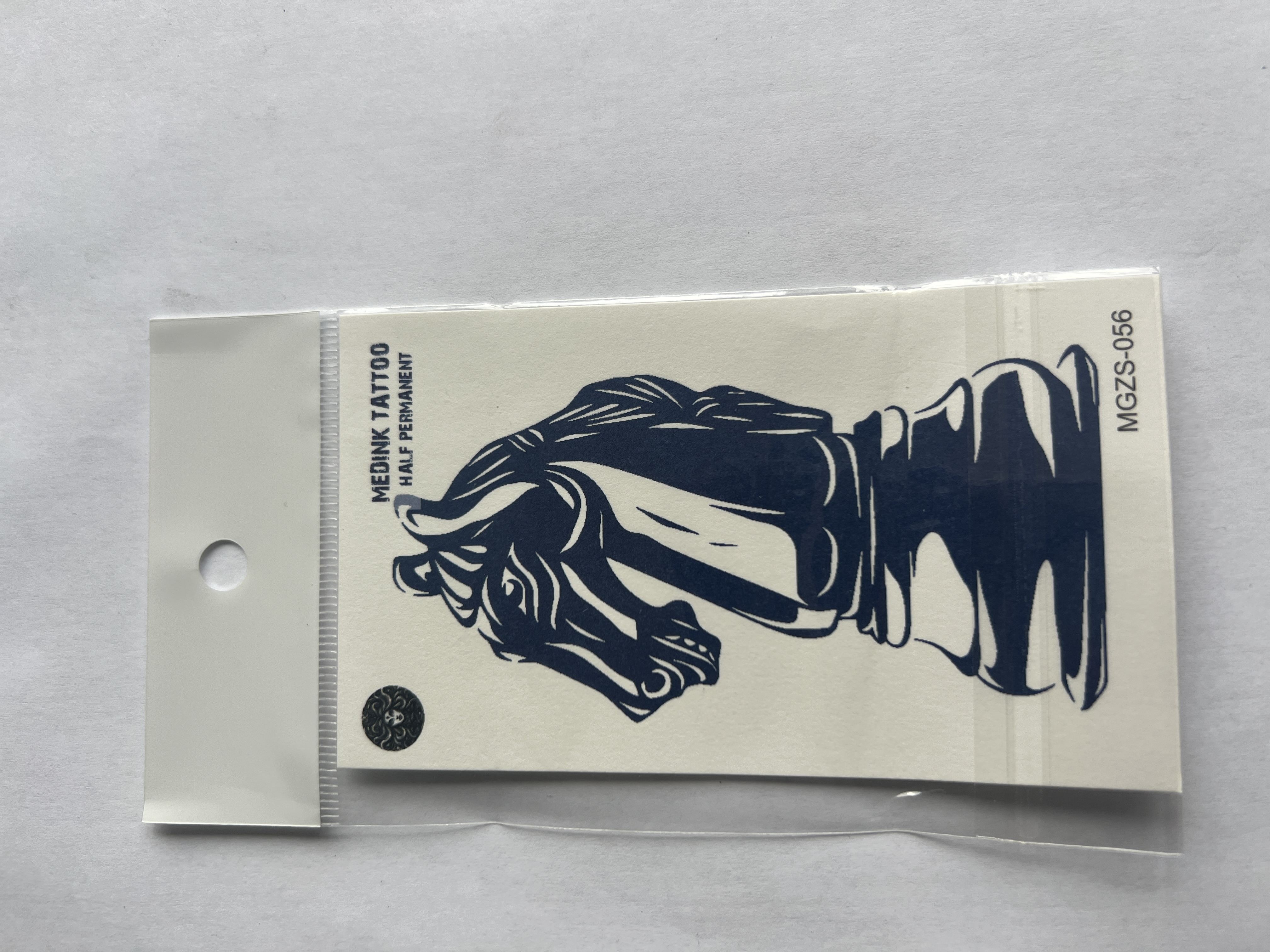 At Satranç 11x8 cm Yarı Kalıcı Geçici Dövme Yapıştırma Dövme