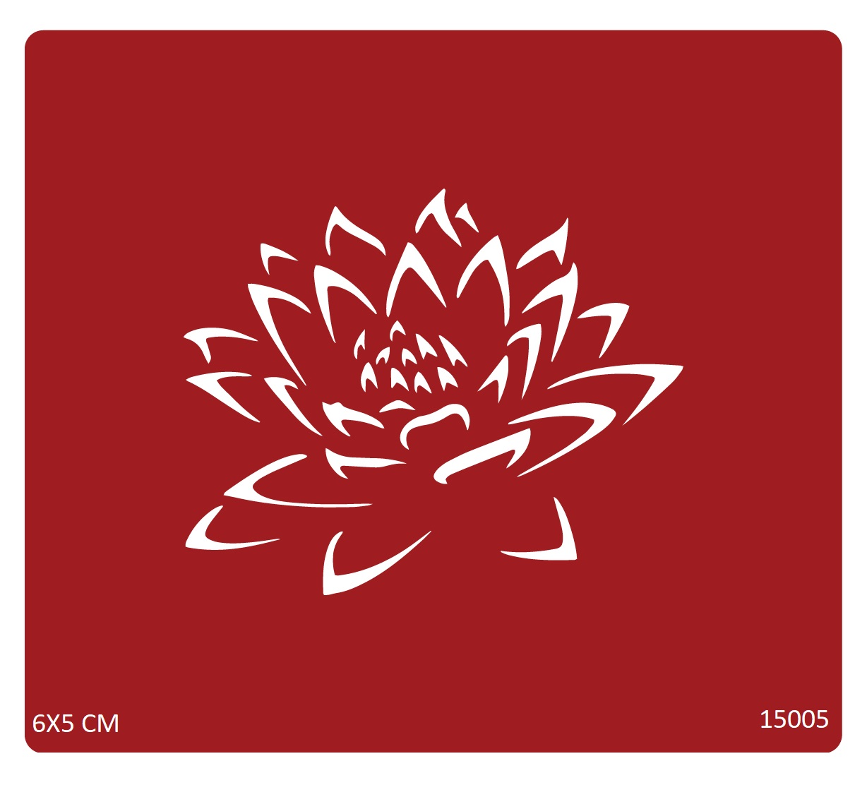 Lotus Çiçeği Geçici Dövme Deseni