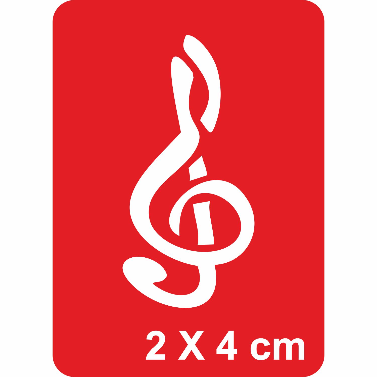 Sol Anahtarı-1 Tattoo Geçici Dövme Şablonları Kına Kalıpları