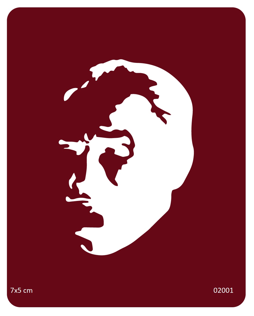 Atatürk Silüet Geçici Dövme Deseni