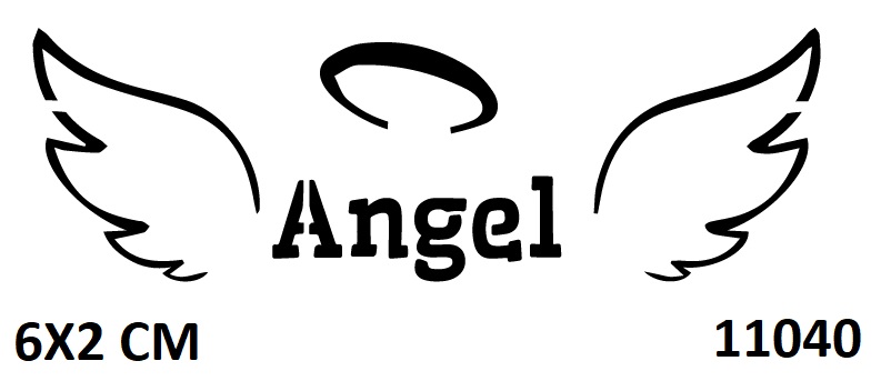 Angel Melek Kanadı Dövmesi Geçici Dövme Şablonu