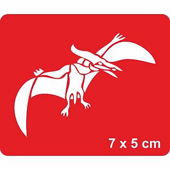 Uçan Dinazor Pterosaurs Dövme Þablonu Kýna Deseni