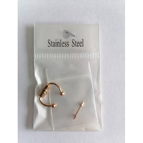 Mıknatıslı Fake Septum Piercing Altın rengi
