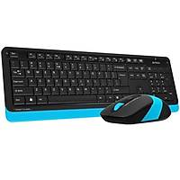 A4 Tech FG1010 Q Kablosuz MM Klavye Mouse Mavi