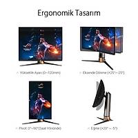 Asus 24.5 PG259QNR IPS Gaming Monitr 1ms Siyah