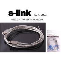 S-link SL-AF2003 3mt USB 2.0 Yazýcý Uzatma Kablosu